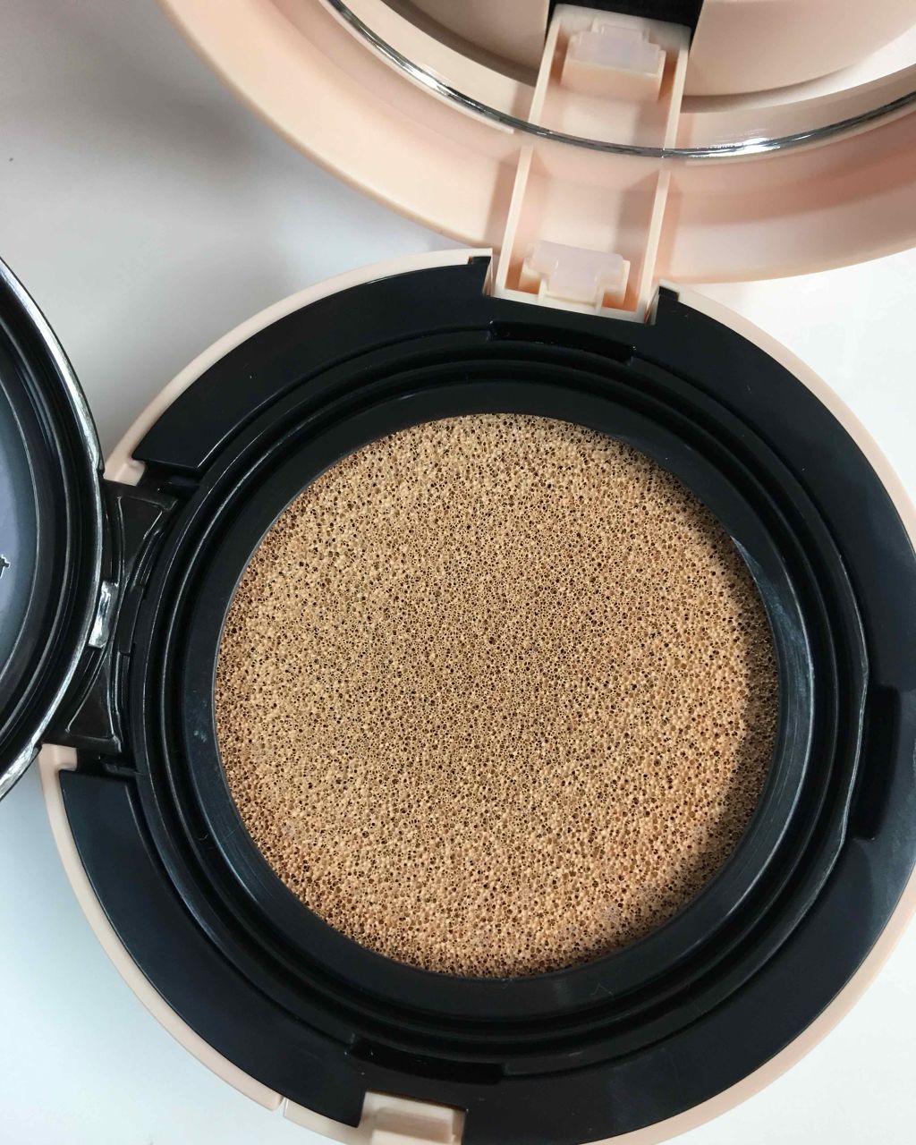 NUDISM MOIST COVER CUSHION/CLIO/クッションファンデーションを使ったクチコミ（3枚目）