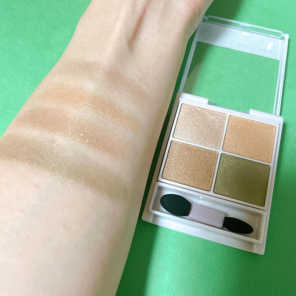 シルキースフレアイズ/キャンメイク/アイシャドウパレットを使ったクチコミ(4枚目)