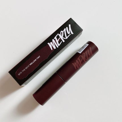 バイト ザ ビート メロウ ティント M4 ビアンローズ/MERZY/リップティントを使ったクチコミ(2枚目)