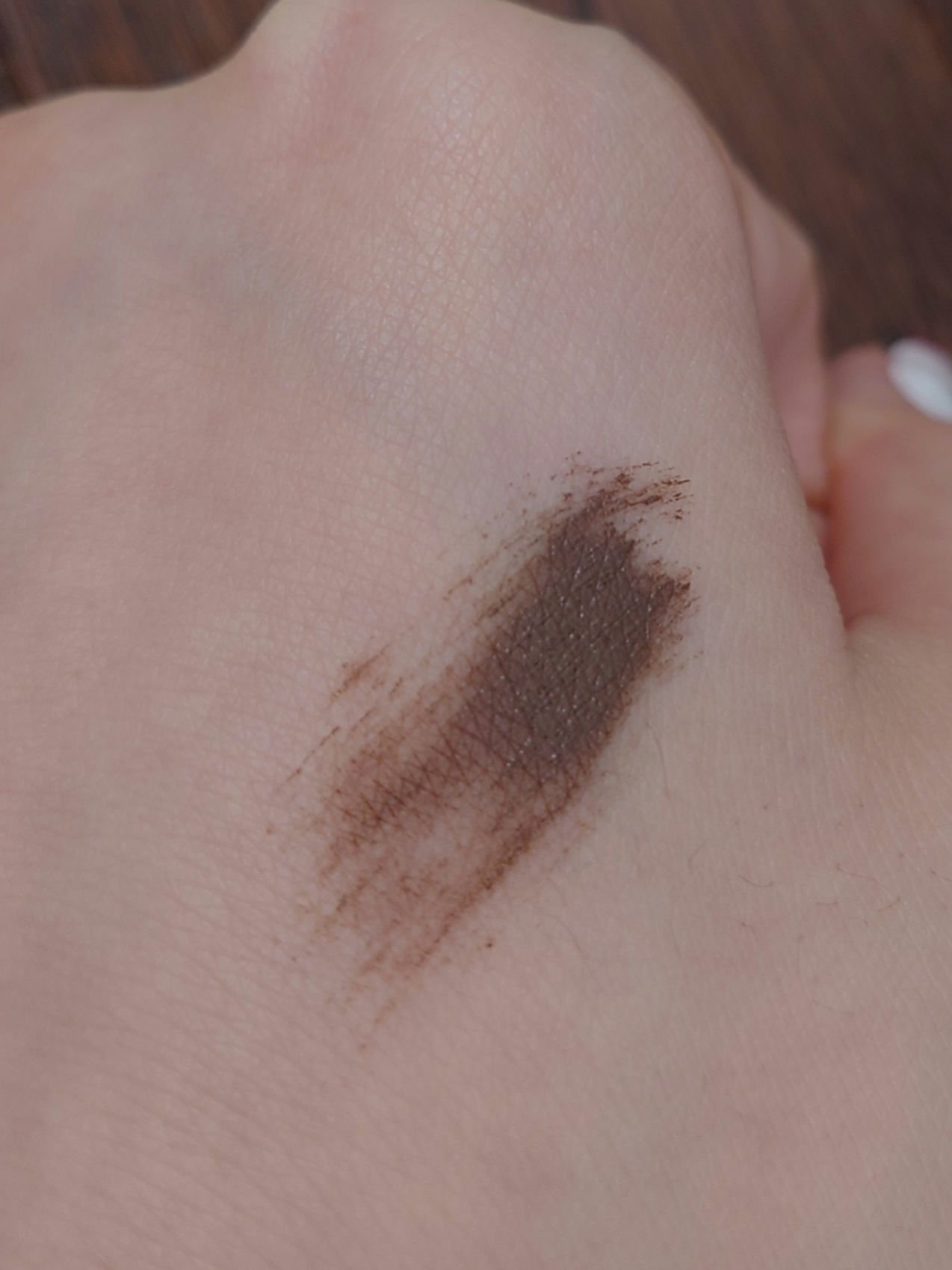 3DアイブロウカラーN BR-7 ダークグレージュ（ダークブラウン～黒髪・暗めの髪色に合う）/KATE/眉マスカラを使ったクチコミ（3枚目）