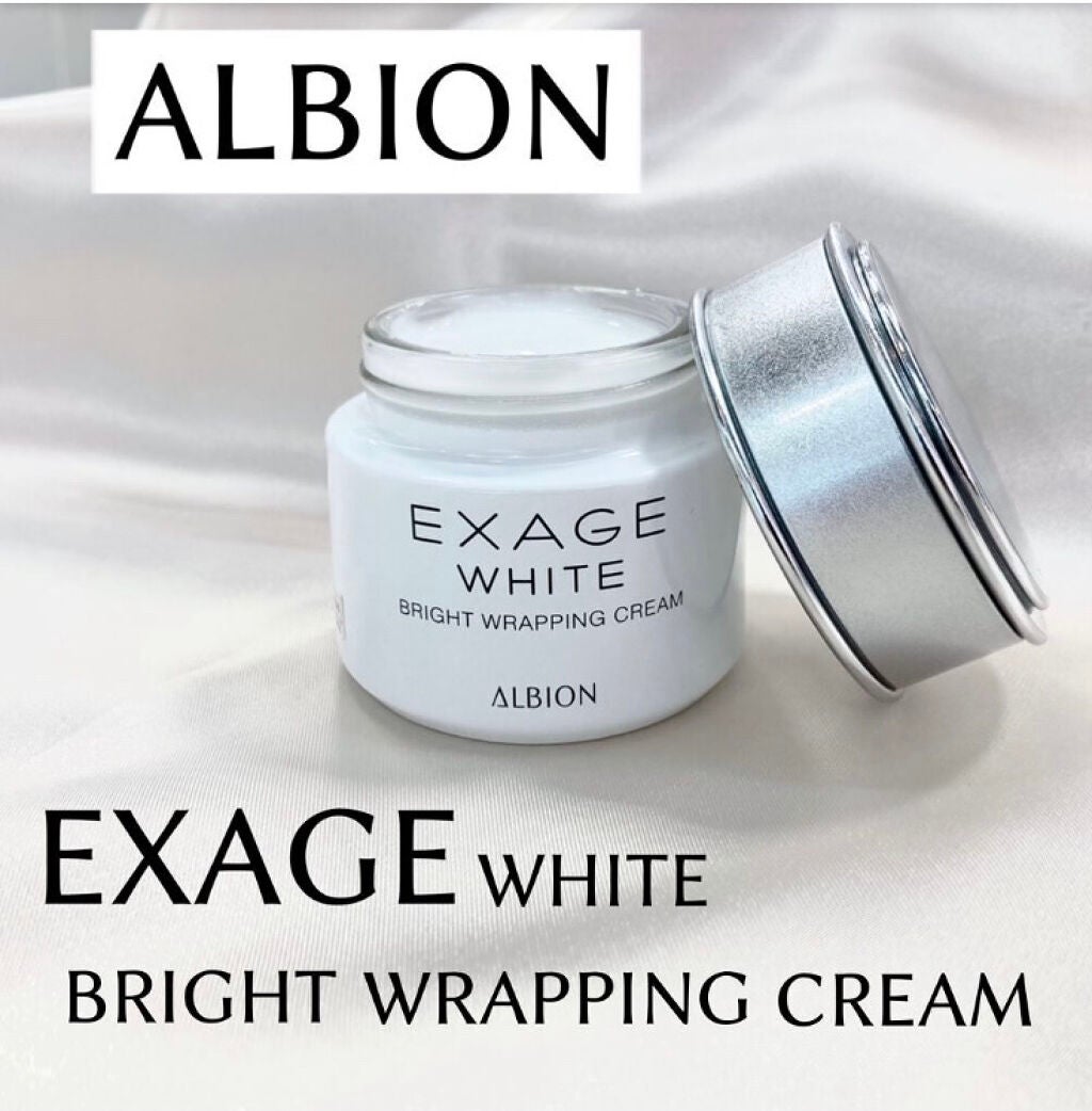 エクサージュホワイト ブライトラッピング クリーム/ALBION/フェイスクリームを使ったクチコミ(1枚目)