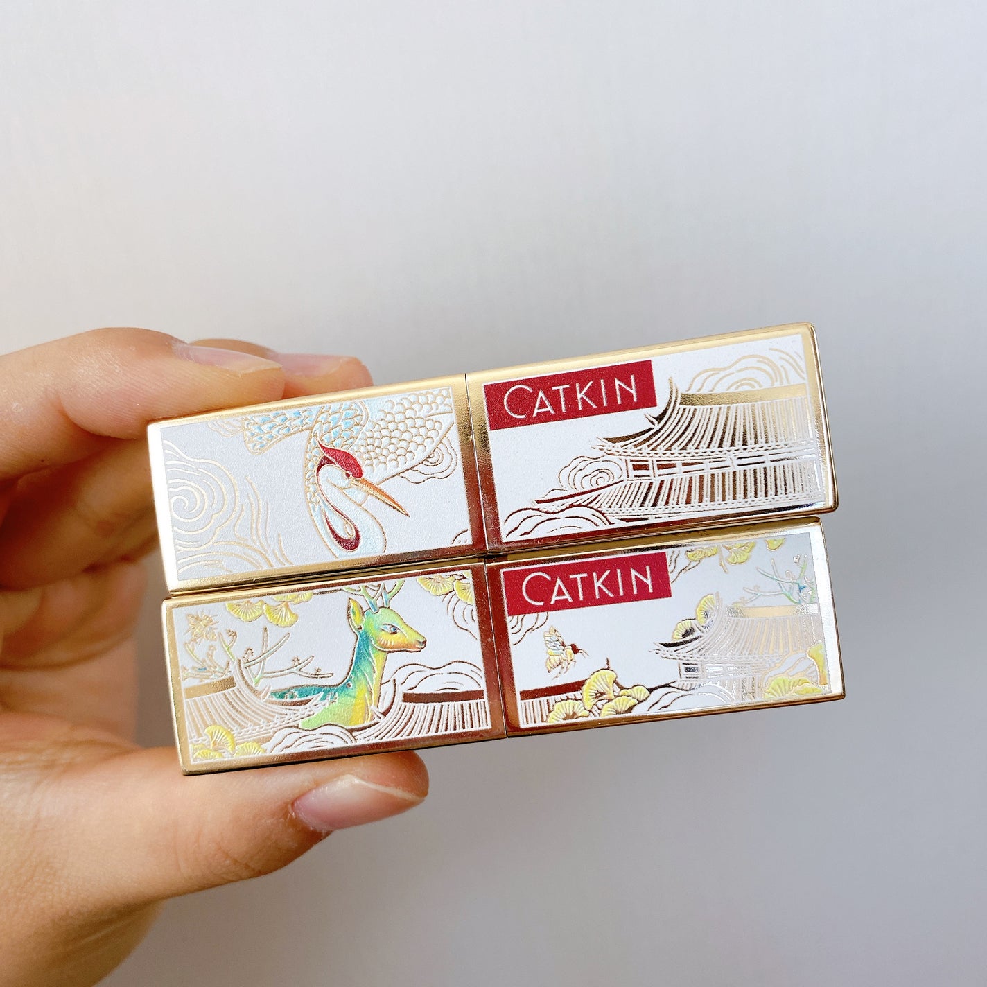 浮生若夢シリーズ ラブレター彫刻口紅/CATKIN/口紅を使ったクチコミ(1枚目)