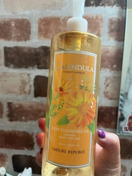 フォレストガーデン CH クレンジングオイル a/ネイチャーリパブリック/オイルクレンジングを使ったクチコミ(1枚目)