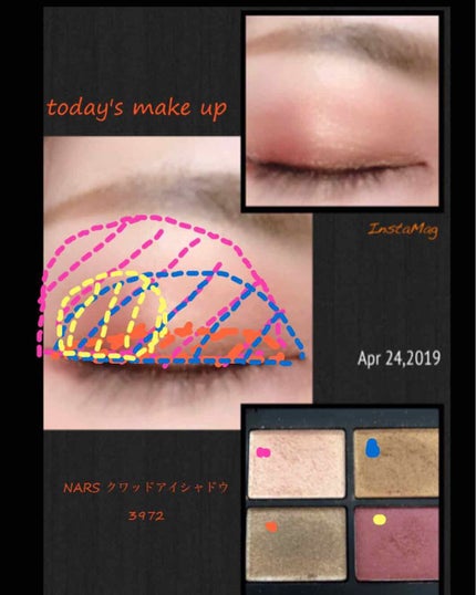 クワッドアイシャドー/NARS/アイシャドウパレットを使ったクチコミ(1枚目)