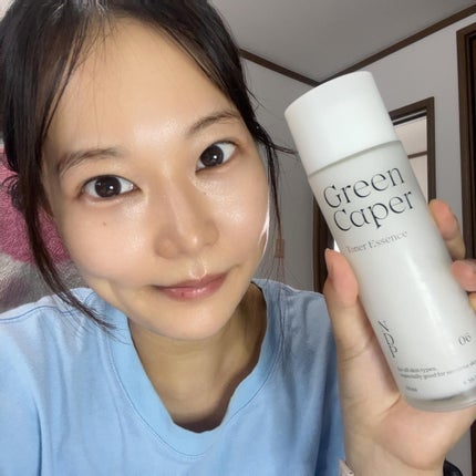 Green Caper Toner Essence/NATURAL DERMA PROJECT/化粧水を使ったクチコミ(4枚目)