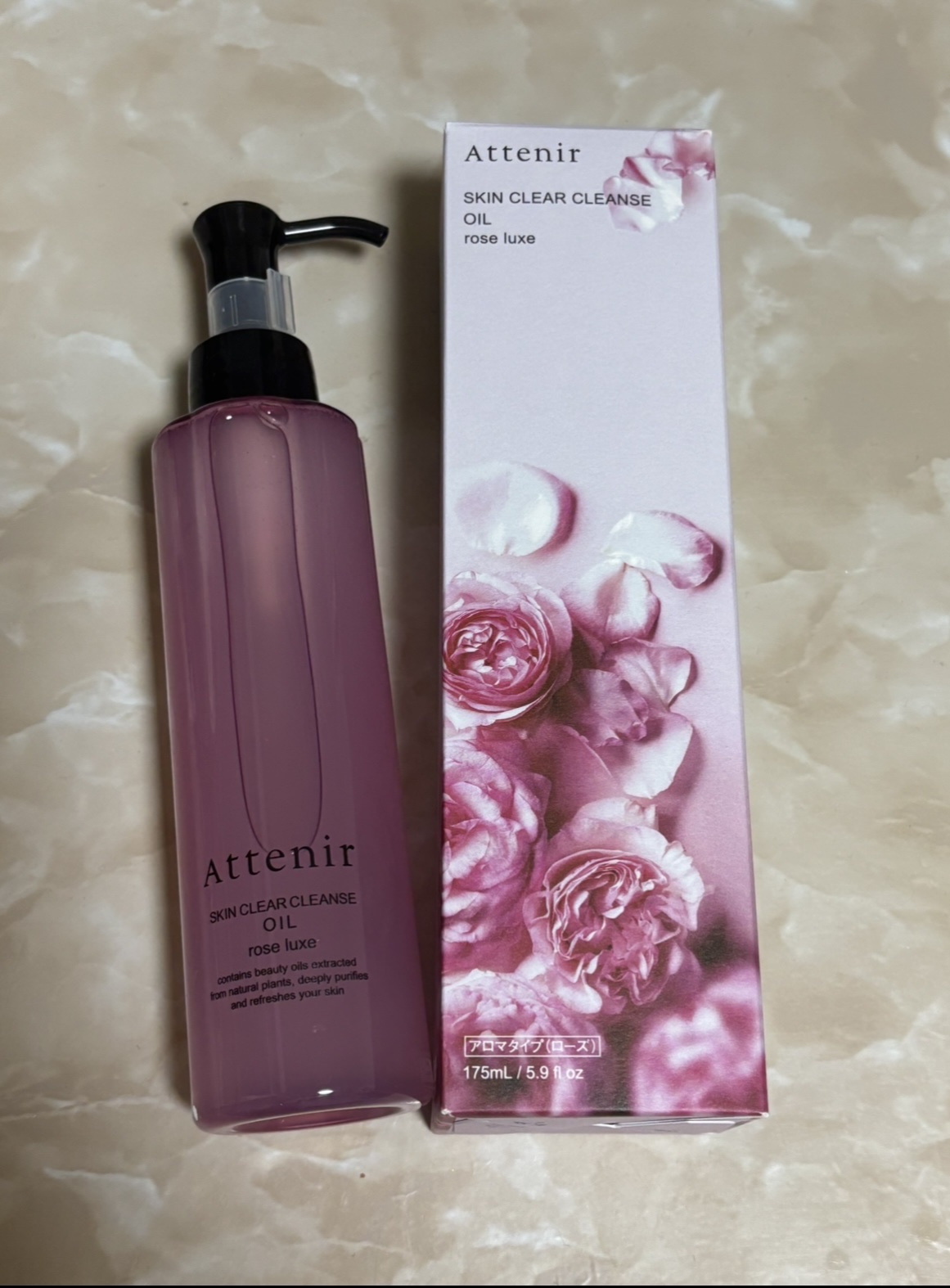 スキンクリア クレンズ オイル アロマタイプ ブーケ ド ローズ /アテニア/オイルクレンジングを使ったクチコミ（1枚目）