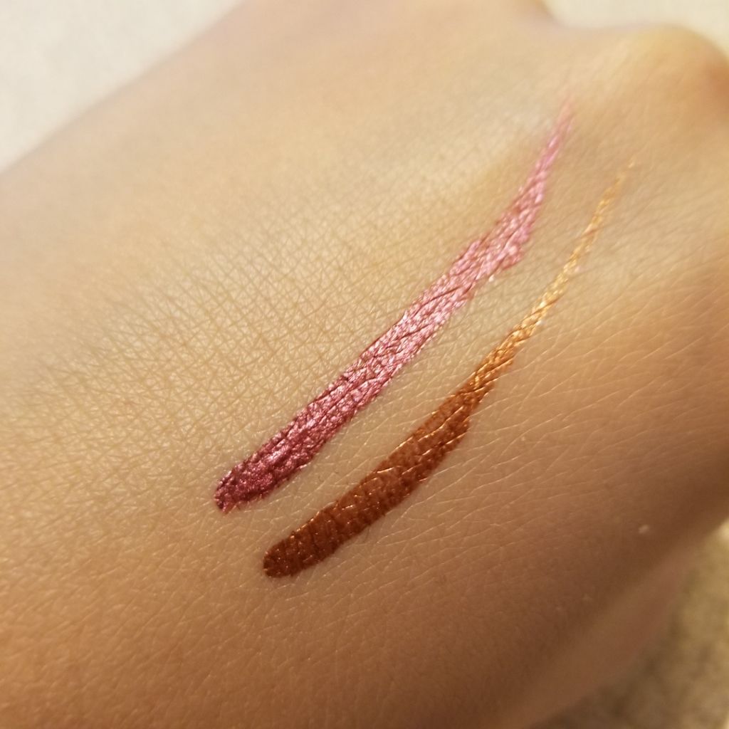 メタリックライナー/LUNASOL/リキッドアイライナーを使ったクチコミ(4枚目)