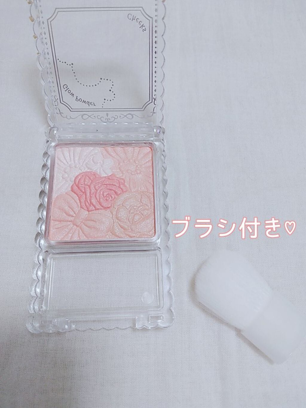グロウフルールチークス/キャンメイク/パウダーチークを使ったクチコミ(3枚目)