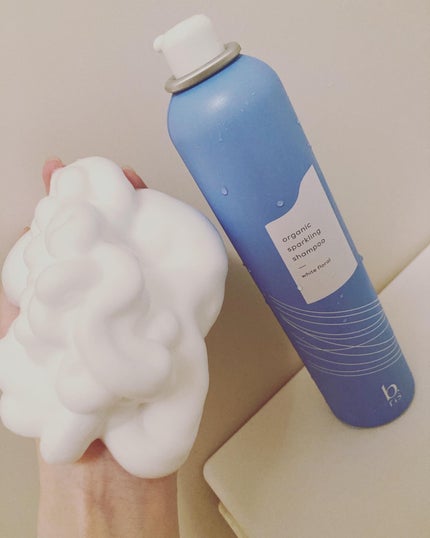 オーガニックスパークリングシャンプー/b.ris/市販シャンプーを使ったクチコミ(1枚目)