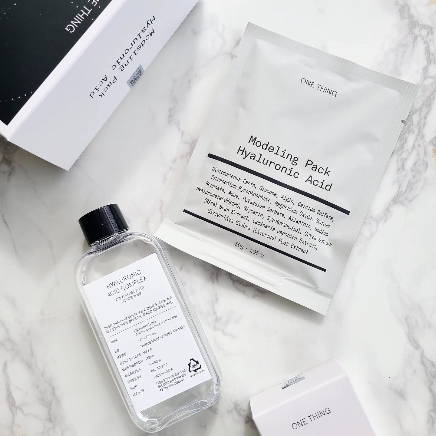 モデリングパック ヒアルロン酸 /ONE THING/洗い流すパック・マスクを使ったクチコミ（1枚目）