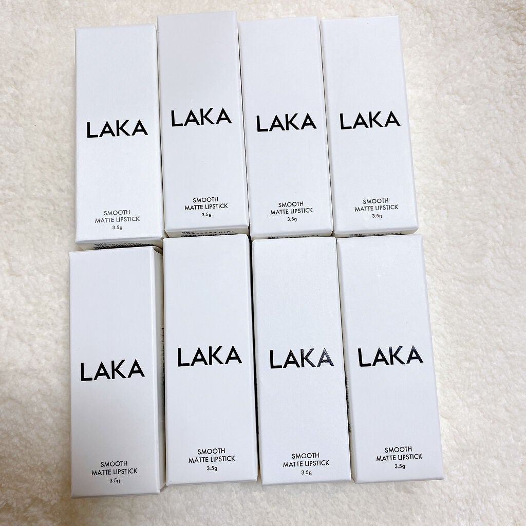 スムースマットリップスティック/Laka/口紅を使ったクチコミ(2枚目)