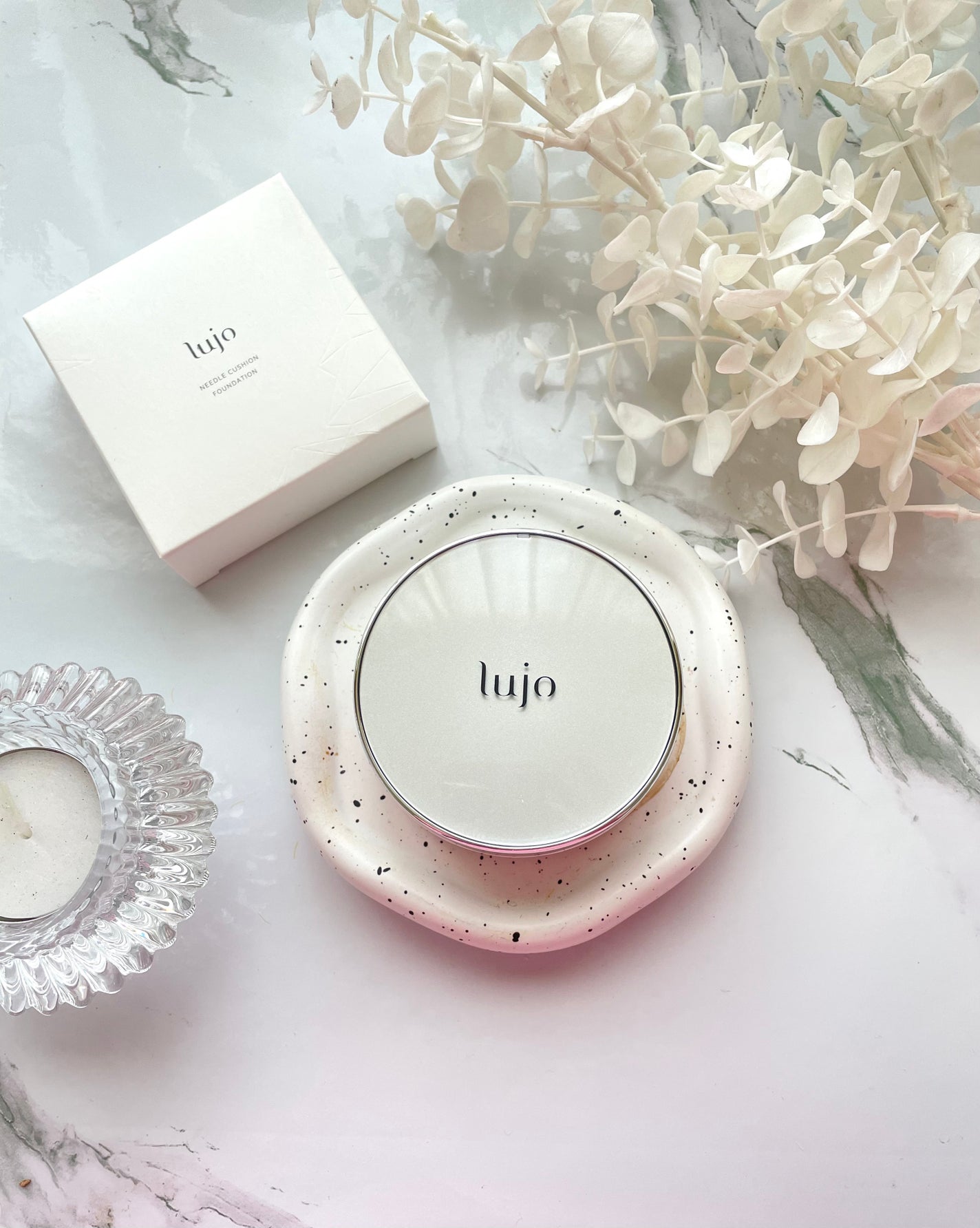 ニードルクッションファンデーション/lujo/クッションファンデーションを使ったクチコミ(4枚目)
