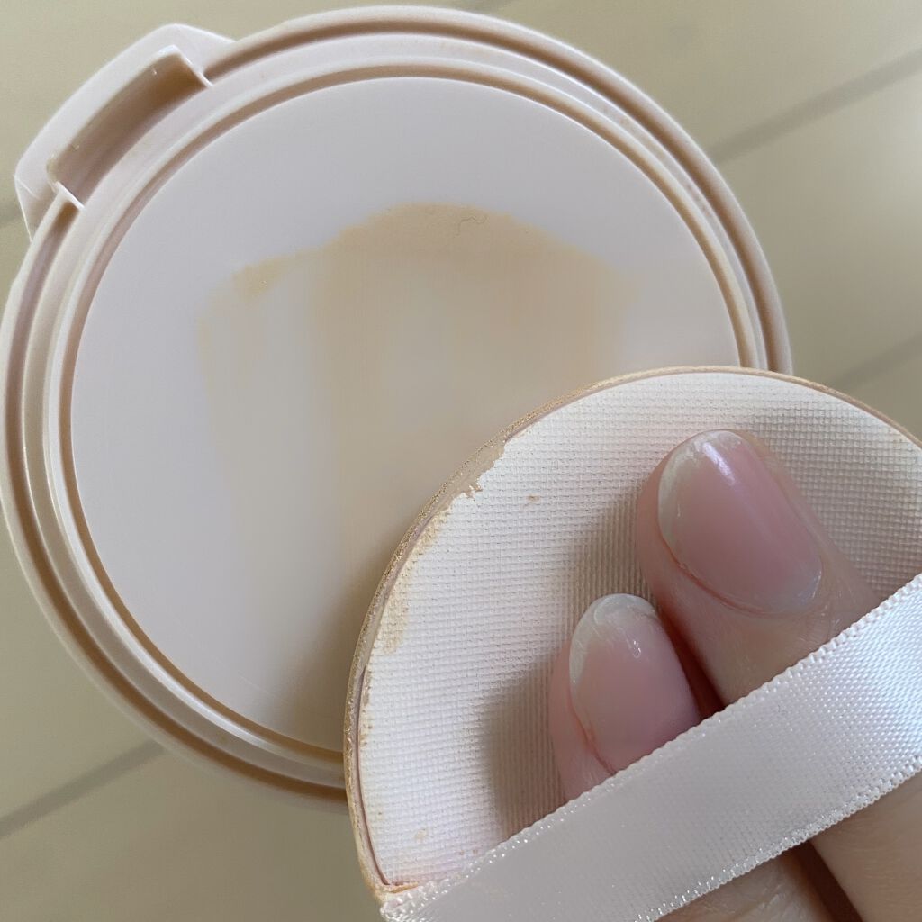 ダブルラスティング クッショングロウ/ETUDE/クッションファンデーションを使ったクチコミ（2枚目）