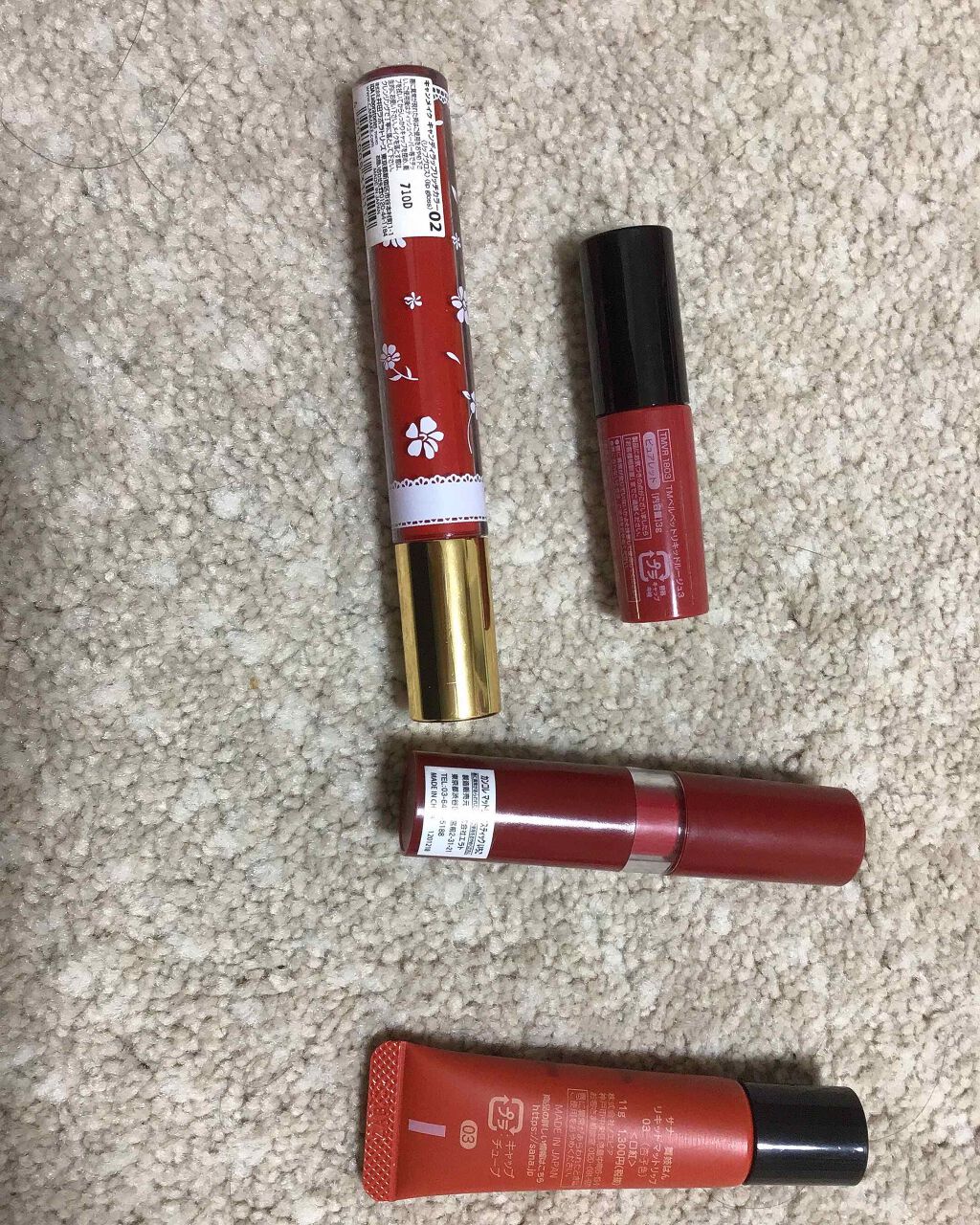 ベルベットリキッドルージュ/crayontouch-me/口紅を使ったクチコミ（3枚目）