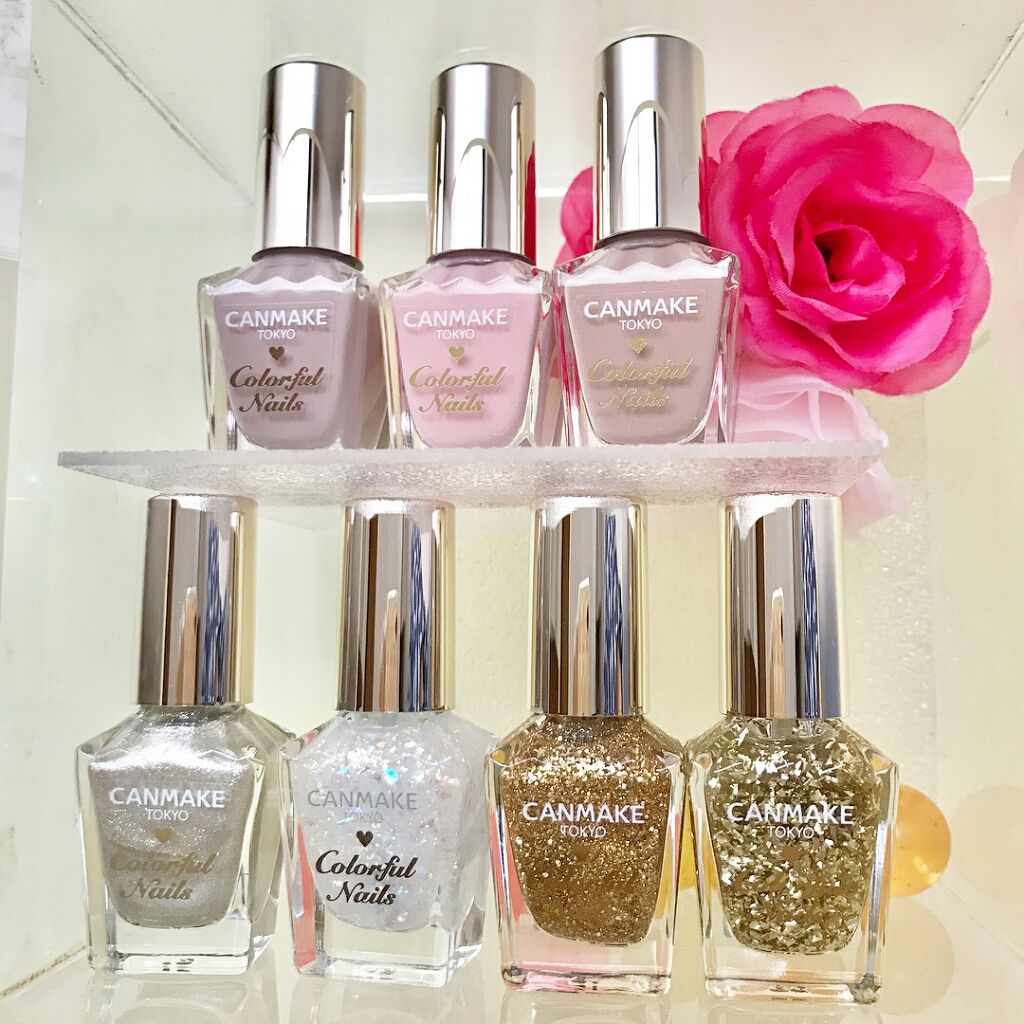 カラフルネイルズ/キャンメイク/マニキュアを使ったクチコミ（2枚目）