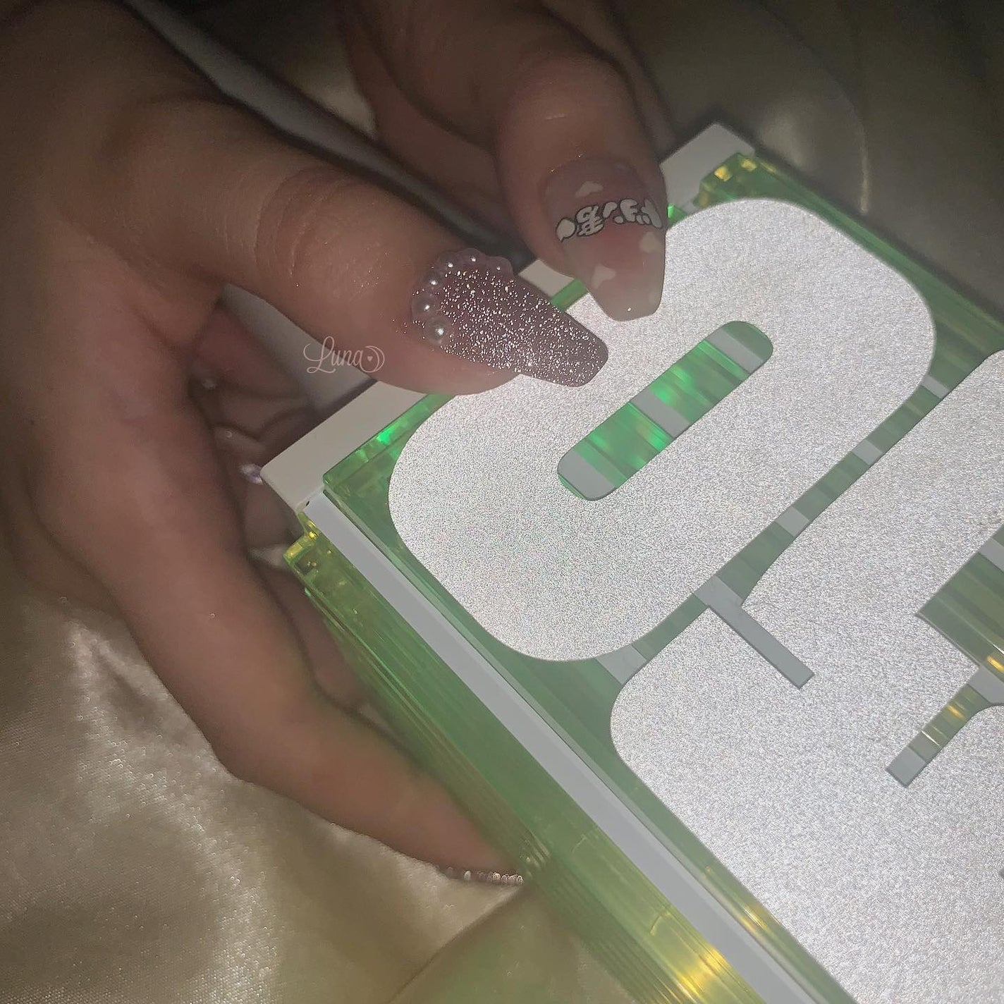 Iuna. Mizuki on LIPS 「.💖💖💖#nail#nailstagram#gelnail#シ..」(2枚目)