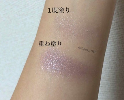 アディクション ザ アイシャドウ 138 Lady Camellia★限定色/ADDICTION/単色アイシャドウを使ったクチコミ(3枚目)