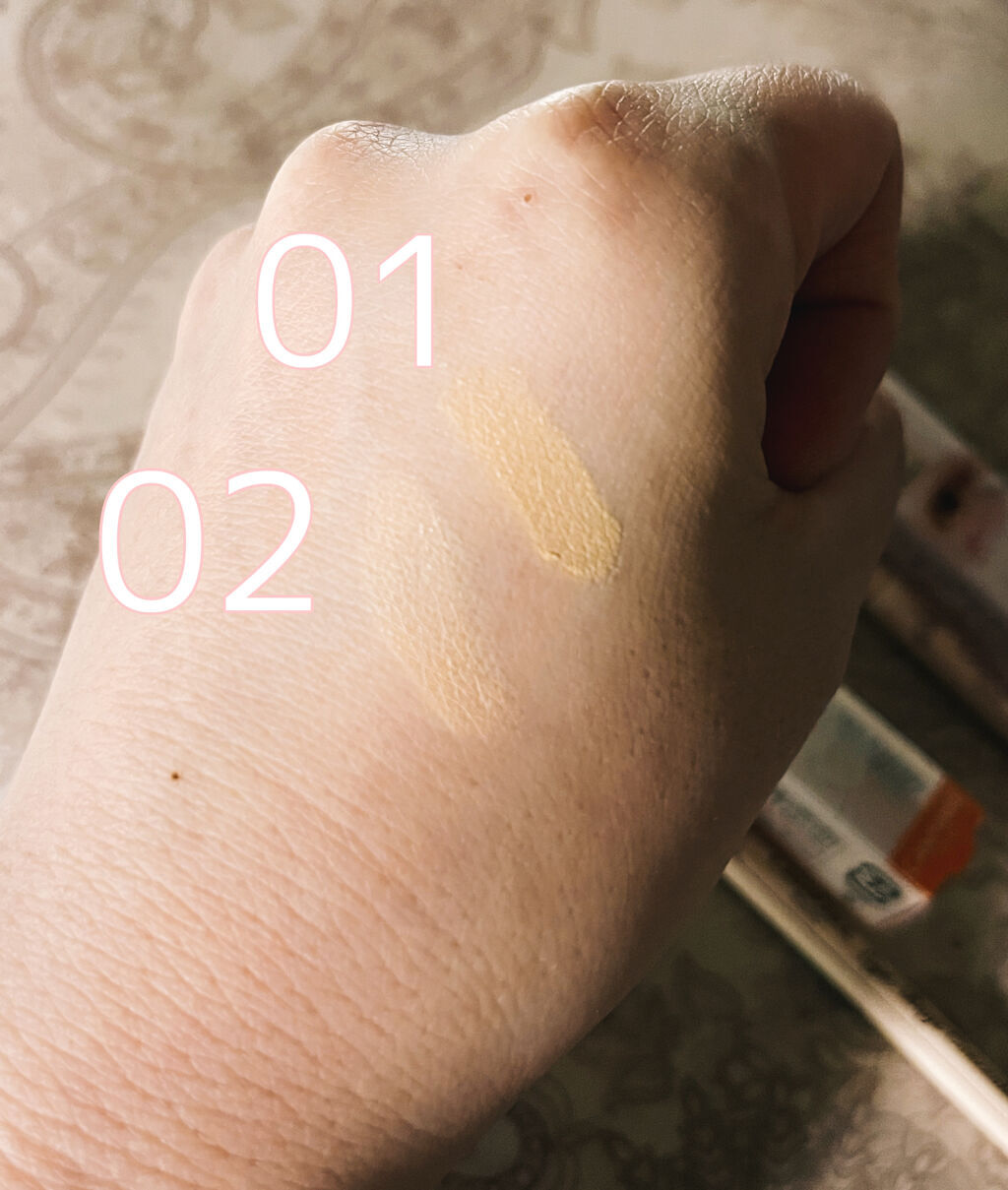 アイバッグコンシーラー 01 イエローベージュ/キャンメイク/ペンシルコンシーラーを使ったクチコミ（3枚目）