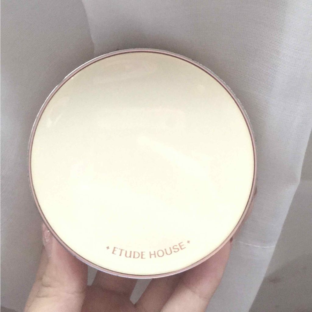 リアルパウダー クッション SPF50+/PA+++/ETUDE/クッションファンデーションを使ったクチコミ（1枚目）
