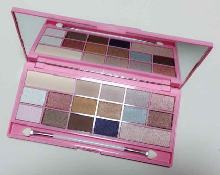 アイラブチョコレート/MAKEUP REVOLUTION/アイシャドウパレットを使ったクチコミ(2枚目)