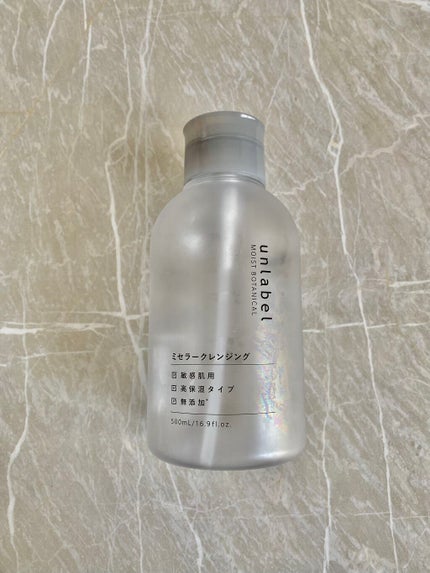 モイストボタニカル ミセラークレンジングR/unlabel/クレンジングウォーターを使ったクチコミ(1枚目)