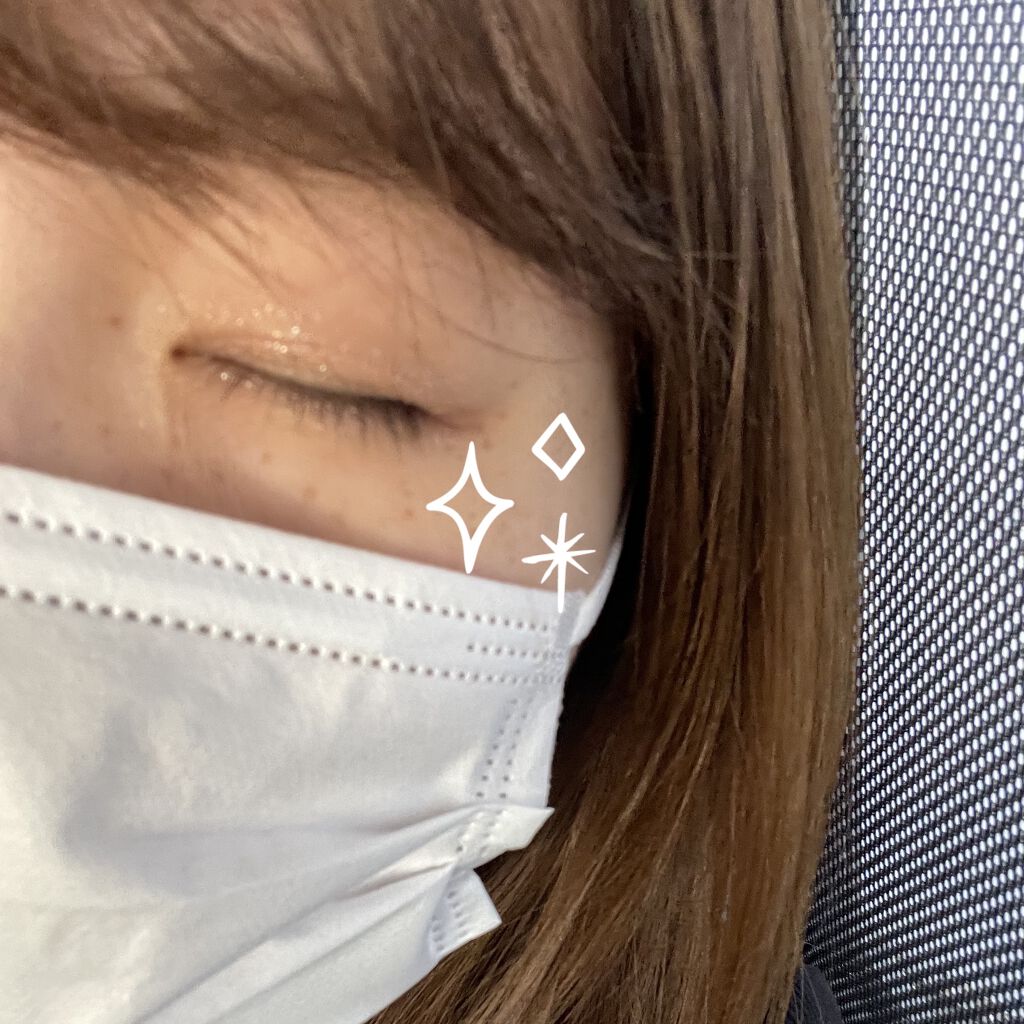 アディクション ザ アイシャドウ スパークル/ADDICTION/単色アイシャドウを使ったクチコミ（2枚目）