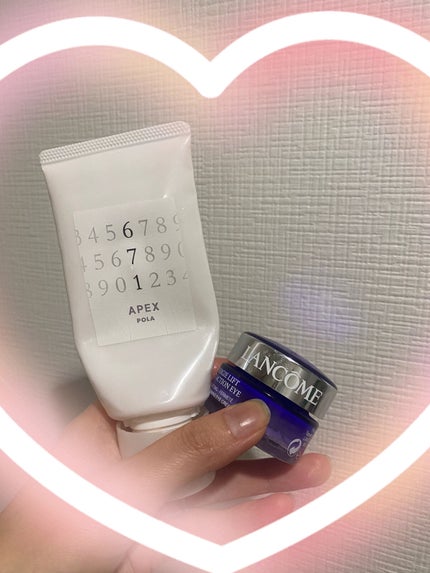 LANCOME レネルジー M アイクリームGのクチコミ「💜💜💜💜💜💜💜💜💜💜💜💜💜💜💜💜
  ⭐️使い切り⭐️
①LANCOME  レネルジー M .....」(1枚目)