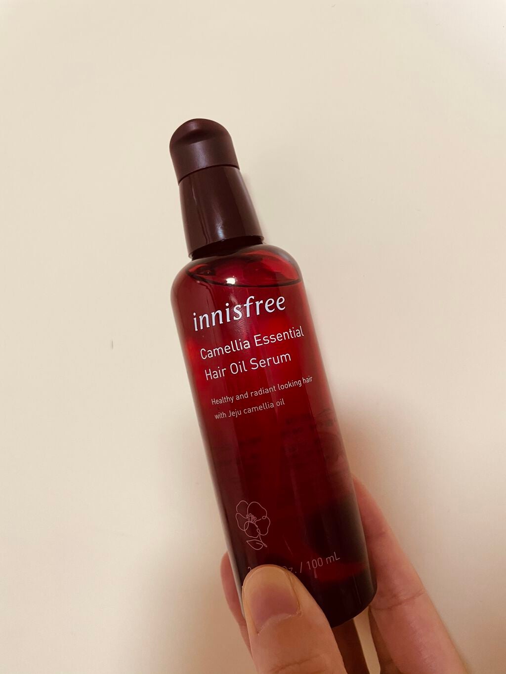 カメリアエッセンシャル ヘアオイルセラム /innisfree/ヘアオイルを使ったクチコミ(1枚目)
