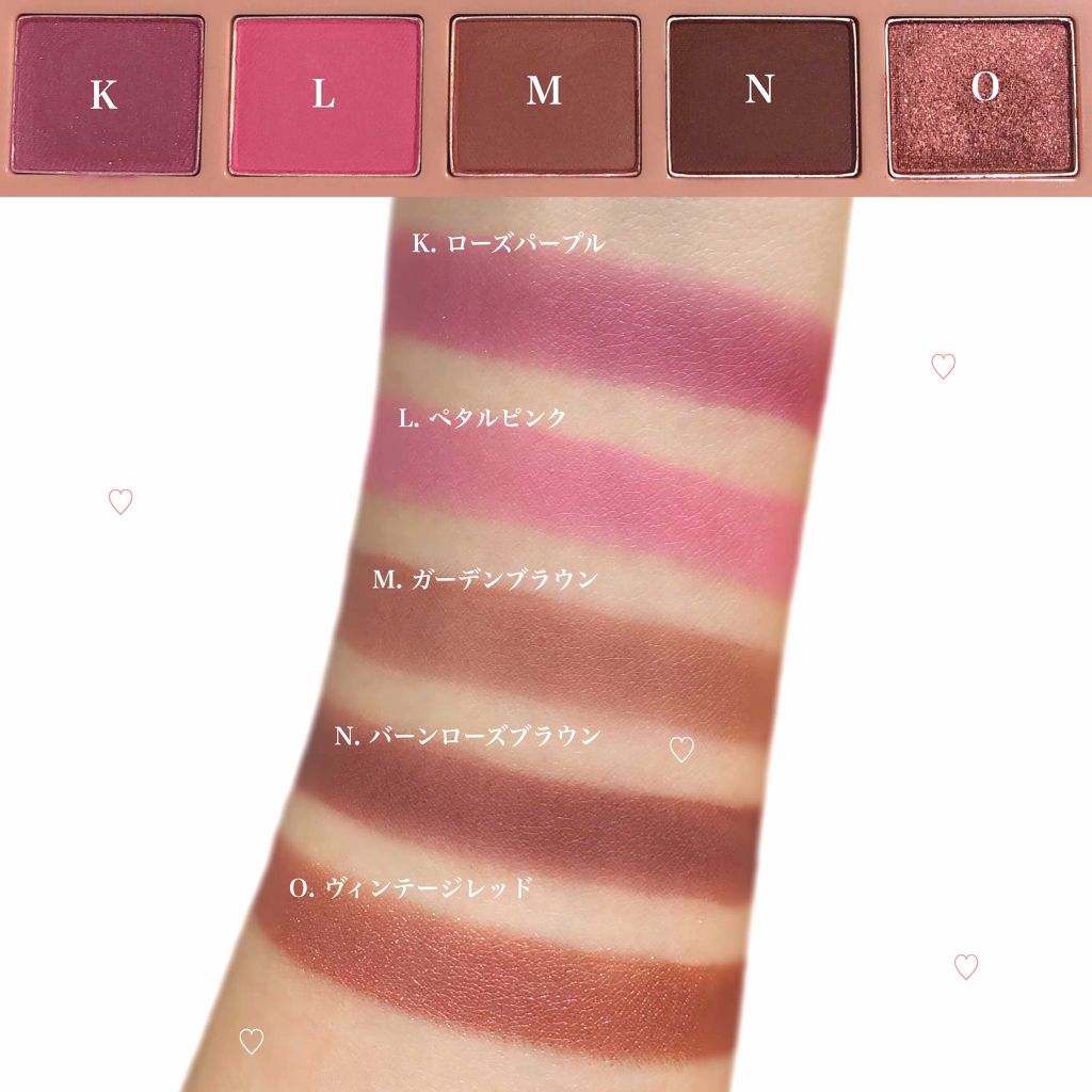 プレイカラーアイパレット ローズボム/ETUDE/アイシャドウパレットを使ったクチコミ(4枚目)