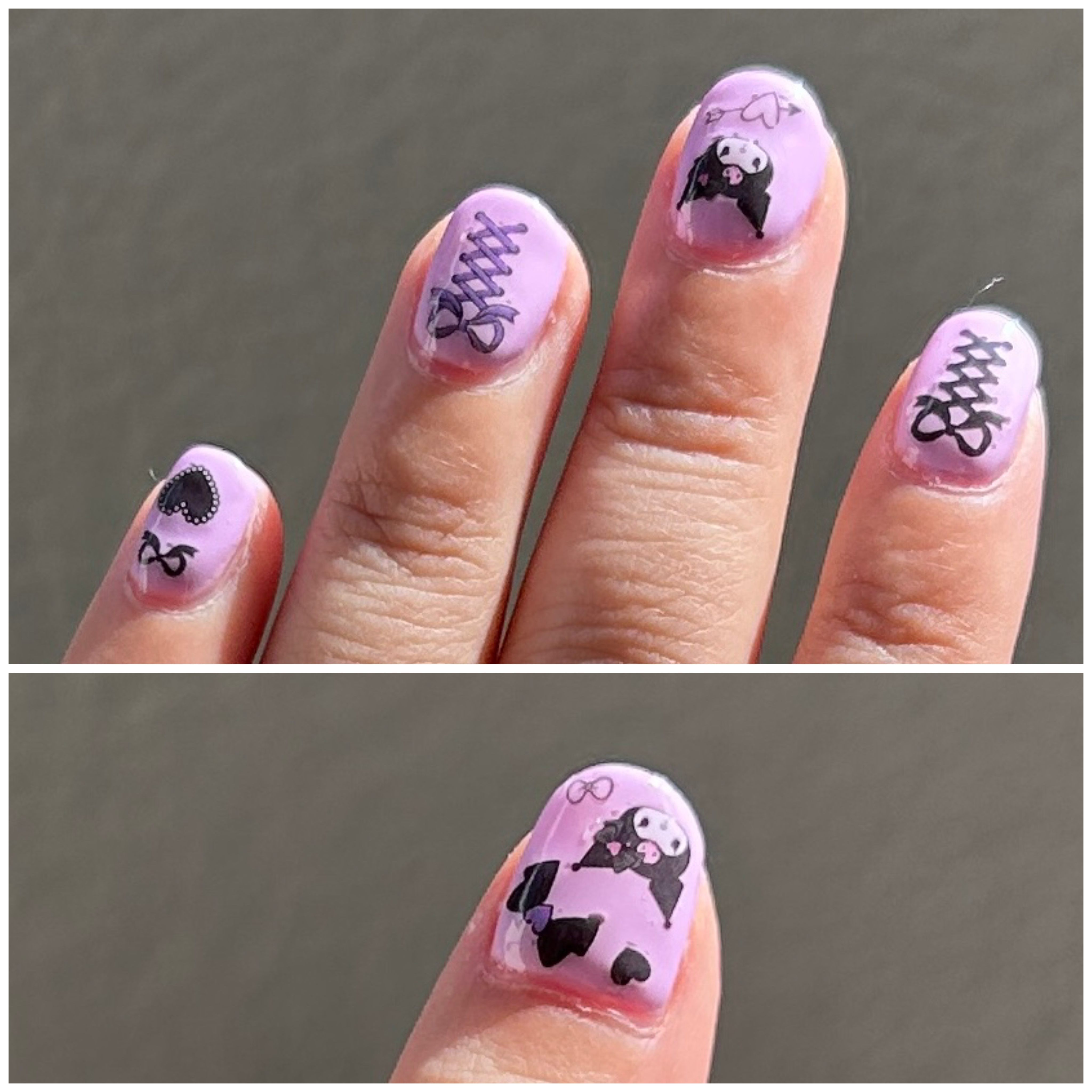 パル カラージェル スミレ/キャンドゥ/ジェルネイルを使ったクチコミ（3枚目）