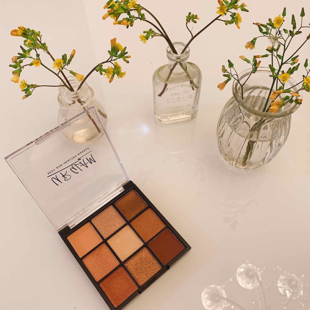 UR GLAM BLOOMING EYE COLOR PALETTE/U R GLAM/アイシャドウパレットを使ったクチコミ(1枚目)