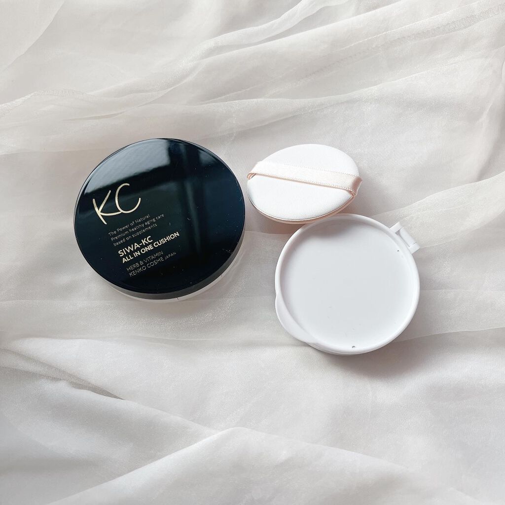 SIWA-KC オールインワンクッション/ハーブ健康本舗/クッションファンデーションを使ったクチコミ(2枚目)