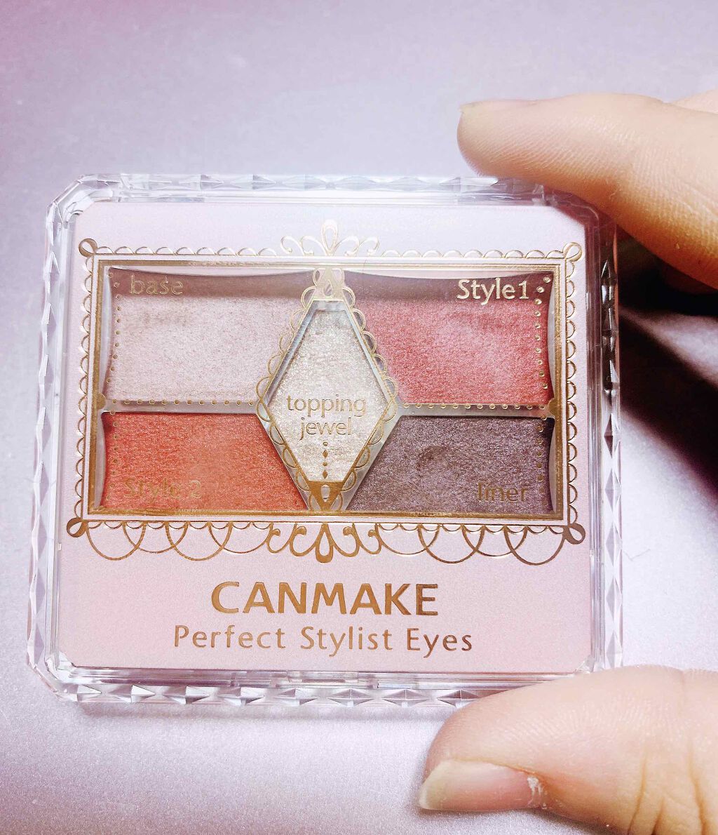 【旧品】パーフェクトスタイリストアイズ/キャンメイク/アイシャドウパレットを使ったクチコミ(1枚目)