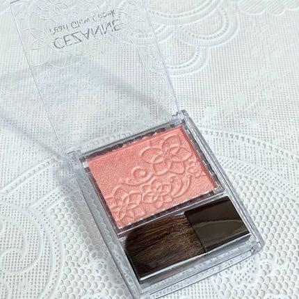 パールグロウチーク/CEZANNE/パウダーチークを使ったクチコミ(9枚目)