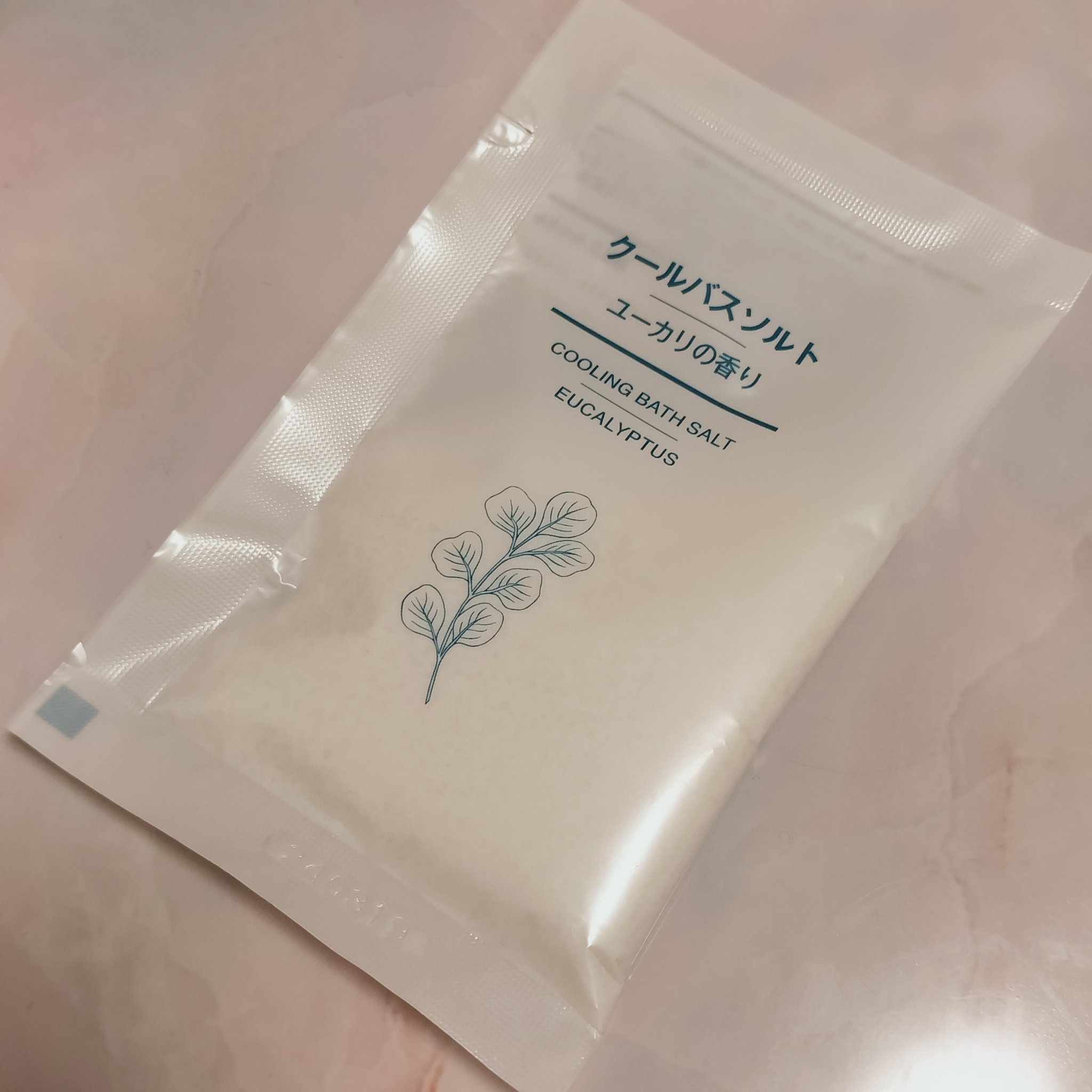 クールバスソルト　ユーカリの香り/無印良品/無機塩系入浴剤を使ったクチコミ（1枚目）