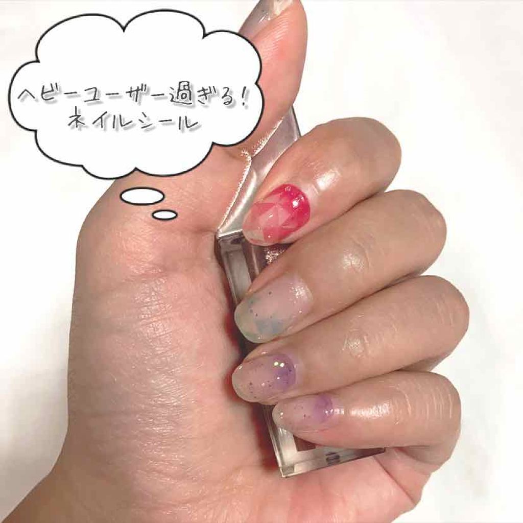 INCOCO インココ  マニキュアシート クリア(Clear)/インココ/ネイルシールを使ったクチコミ（1枚目）