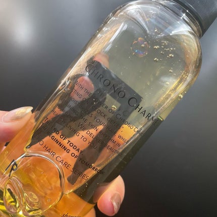 RENO クロノシャルム シャンプー/トリートメントのクチコミ「CHRONO CHARME
・いつもはクリームで髪を洗っているのですが、泡立てて洗いたい時に使.....」(3枚目)