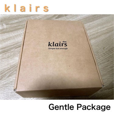 Gentle Package/Klairs/スキンケアキットを使ったクチコミ（1枚目）