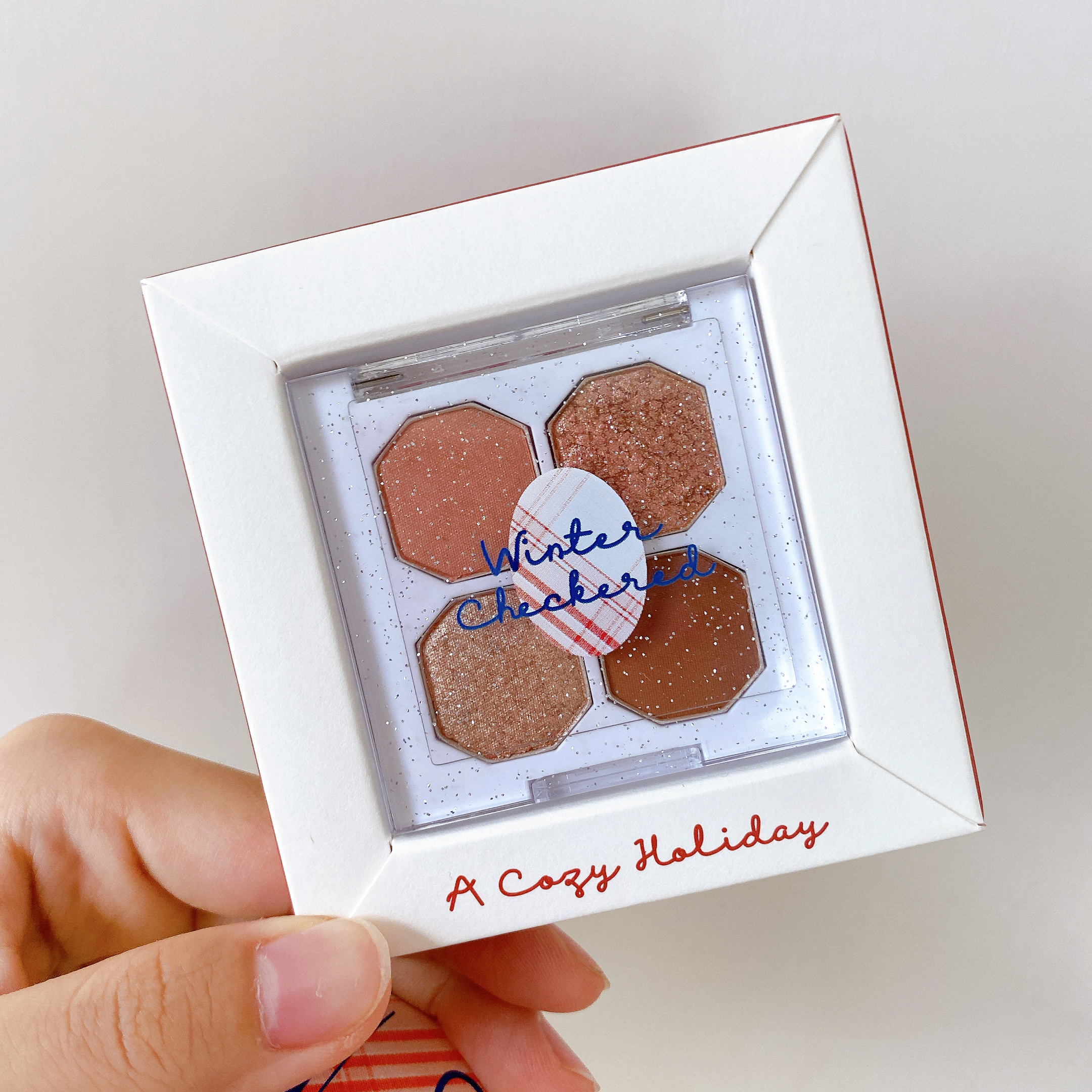  プレイカラーアイズミニ ウィンターチェック /ETUDE/アイシャドウパレットを使ったクチコミ（1枚目）