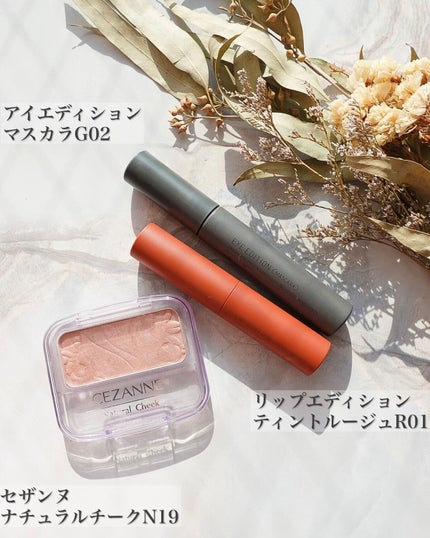 ナチュラル チークN/CEZANNE/パウダーチークを使ったクチコミ(3枚目)