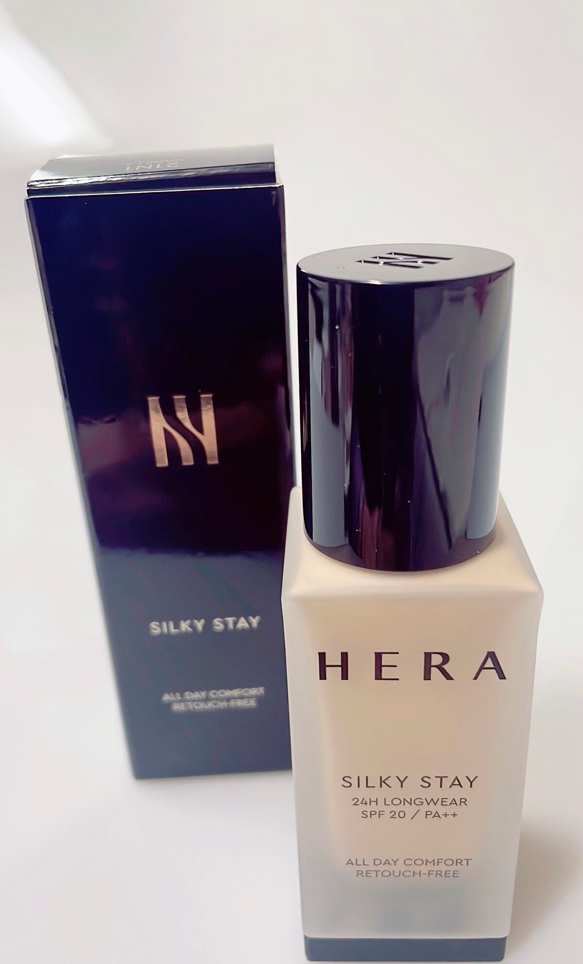 シルキーステイファンデーション/HERA/リキッドファンデーションを使ったクチコミ(2枚目)