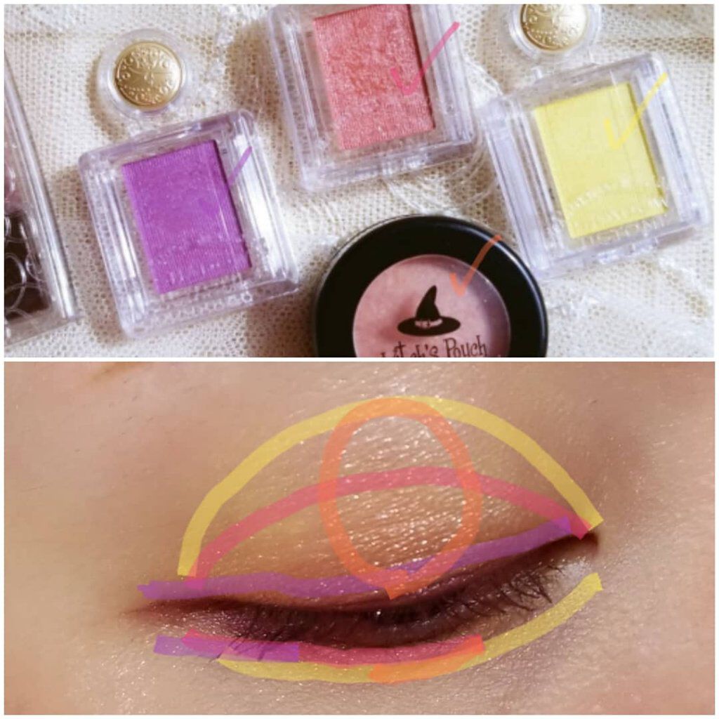 シャドーカスタマイズ/マジョリカ マジョルカ/単色アイシャドウを使ったクチコミ（3枚目）