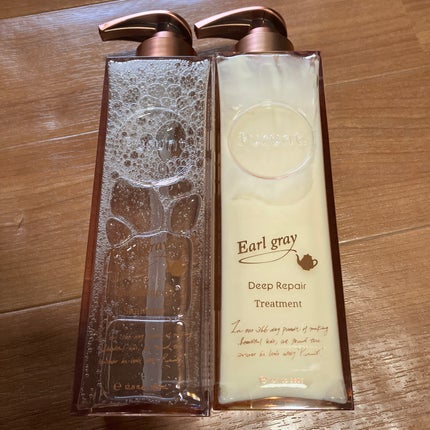 プルント ディープリペアペアセット アールグレイ N/Purunt./市販シャンプーを使ったクチコミ(1枚目)