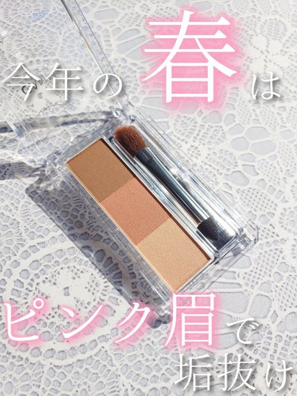 ミックスアイブロウ 09 ピーチティーブラウン/キャンメイク/パウダーアイブロウを使ったクチコミ(1枚目)