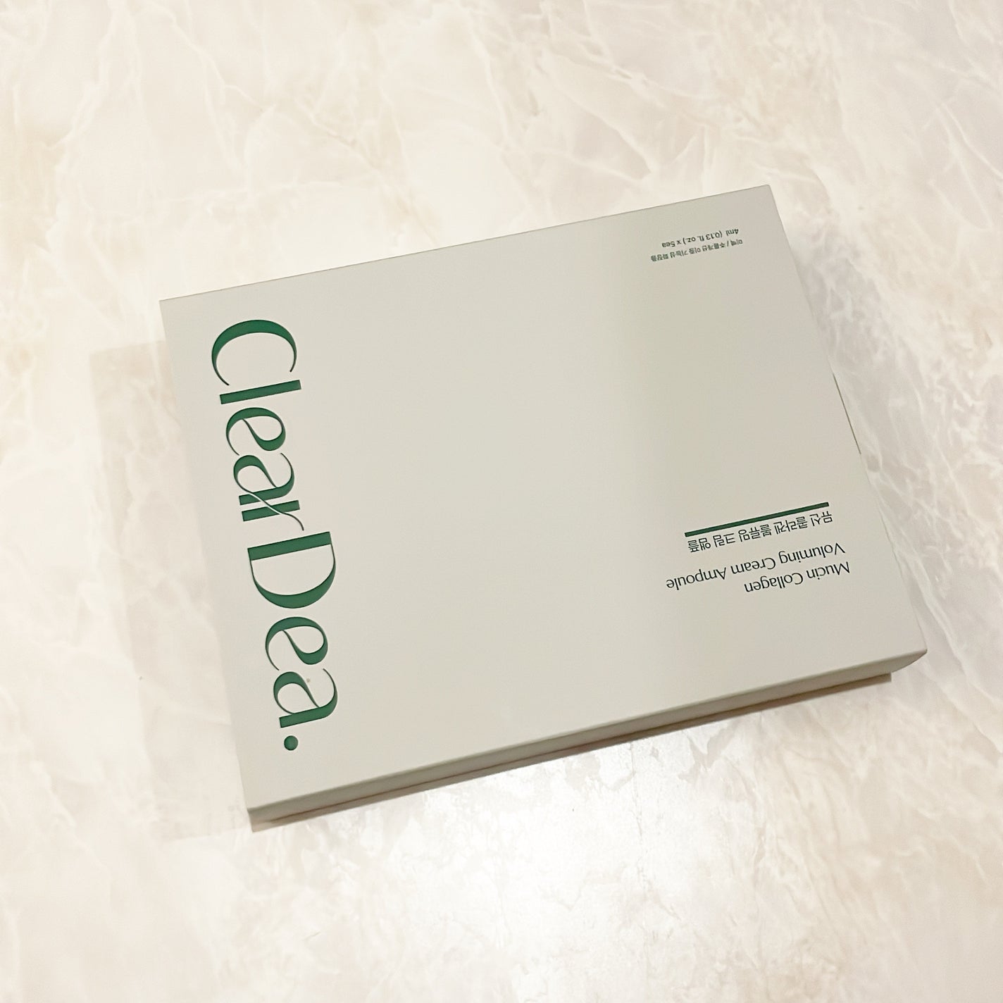 ミューシンコラーゲンボリューミングクリームアンプル/ClearDea./美容液を使ったクチコミ(2枚目)