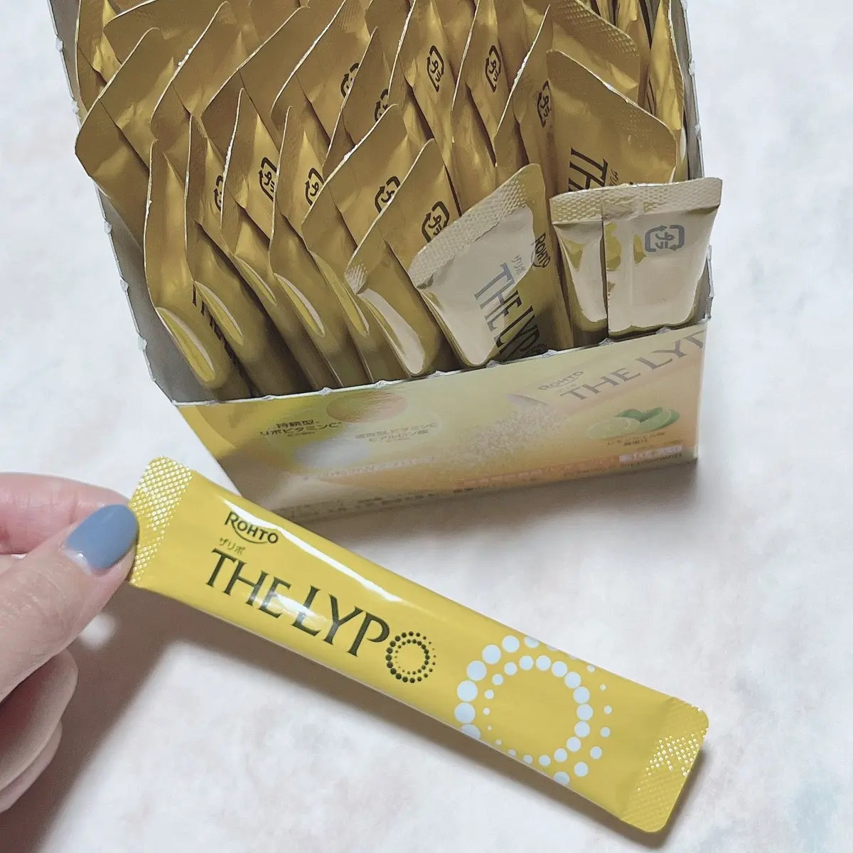 ザリポ　ビタミンCディープパウダー/ロート製薬/美容サプリメントを使ったクチコミ（1枚目）