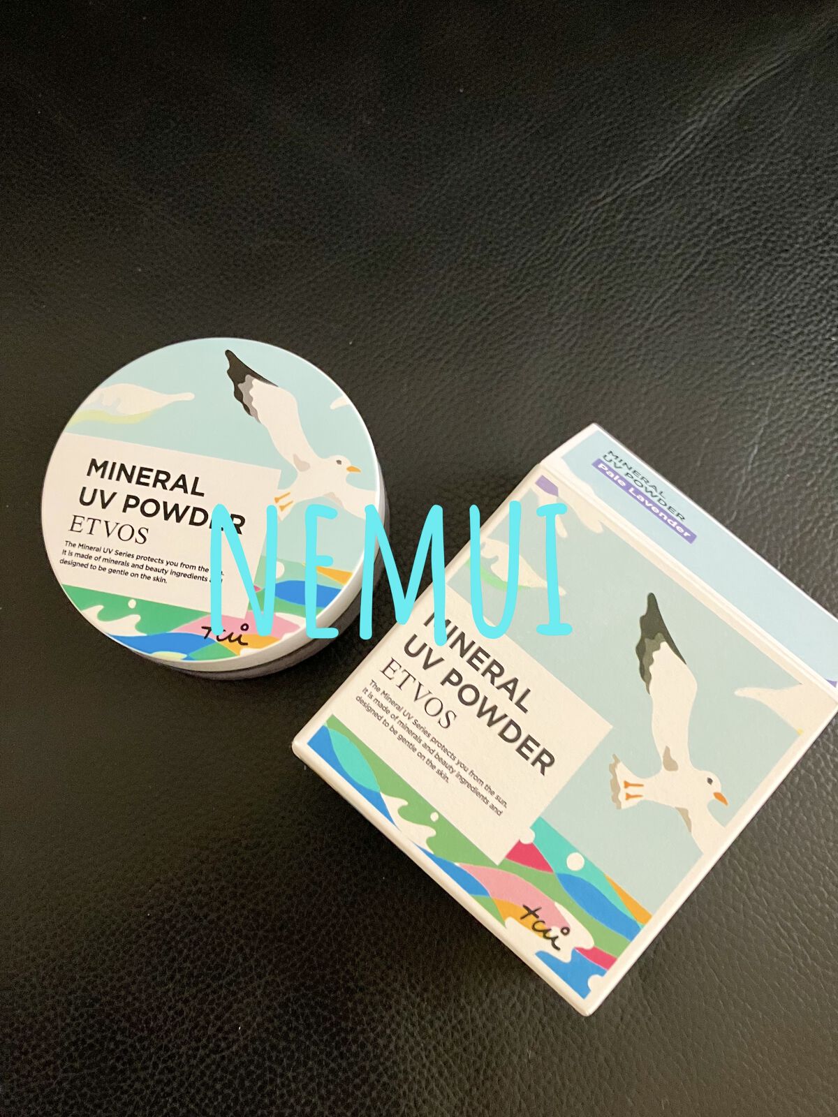 ミネラルUVパウダー ペールラベンダー(松尾たいこ氏限定デザイン)/エトヴォス/ルースパウダーを使ったクチコミ（1枚目）