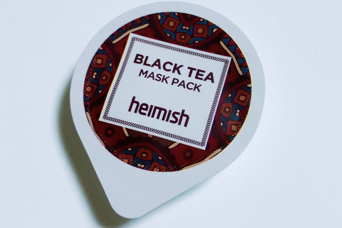 Black Tea Mask Pack/heimish/シートマスク・パックを使ったクチコミ（2枚目）