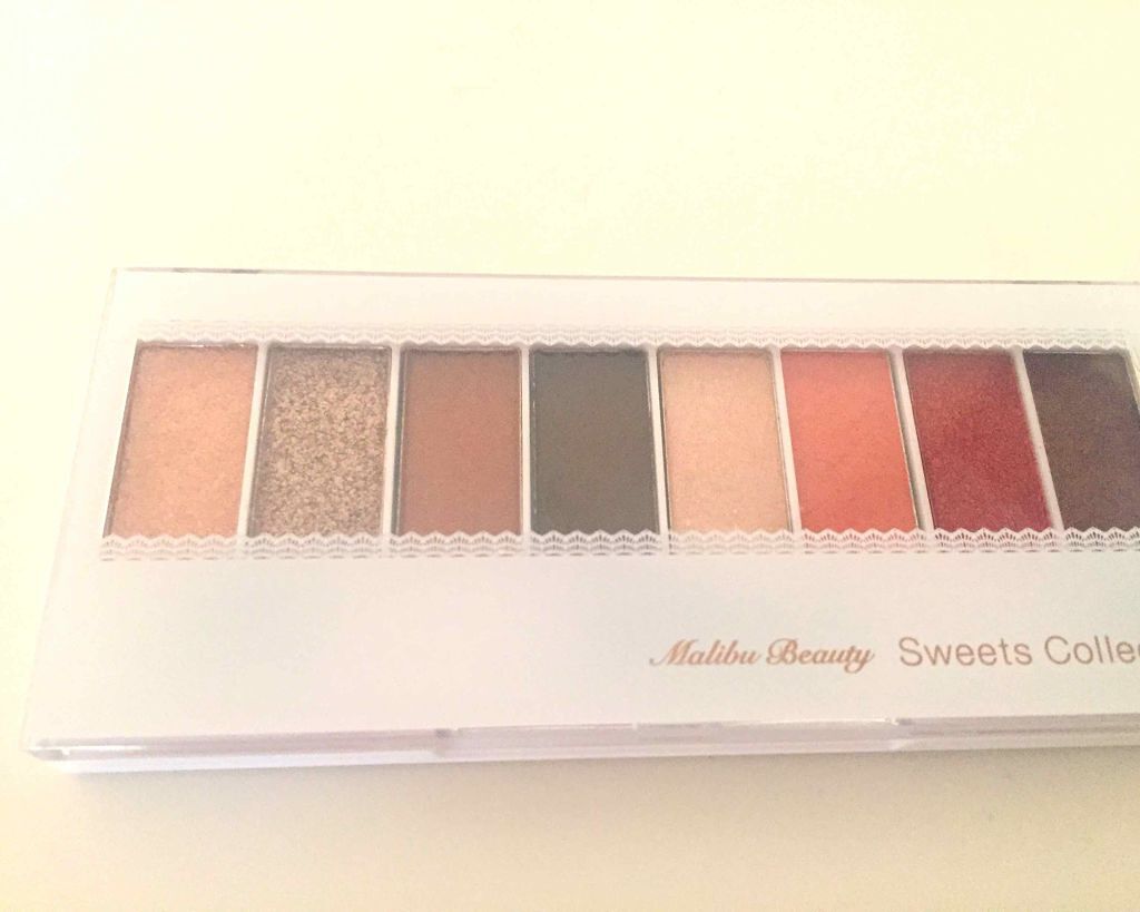 スイーツコレクション/マリブビューティー/アイシャドウパレットを使ったクチコミ（1枚目）