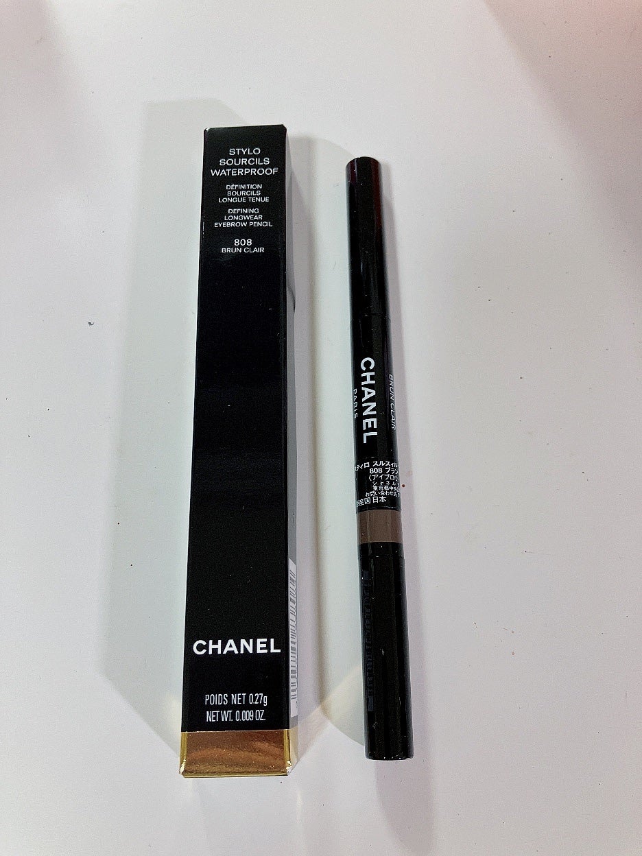 スティロ スルスィル ウォータープルーフ/CHANEL/アイブロウペンシルを使ったクチコミ(1枚目)